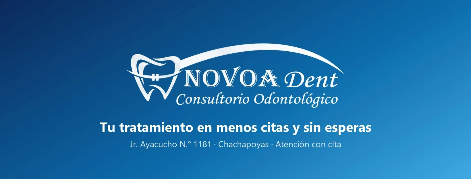 Portada de Facebook diseñada para Novoa Dent.
